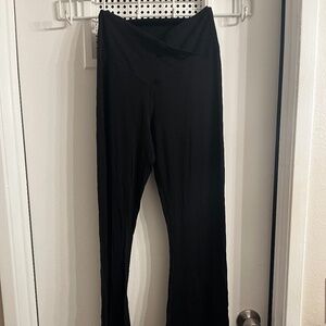 OFFLINE By Aerie Real Me High Waisted Crossover Rib Flare Legging